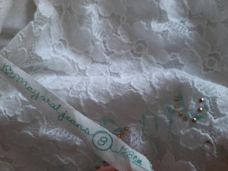 Mayoral krajkovany top tunika, 128