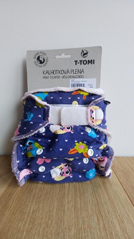 Nenosená nohavičková plienka - set 4 ks, t-tomi