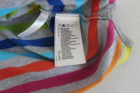 Pestrofarebné polotričko 122/128, h&m,128