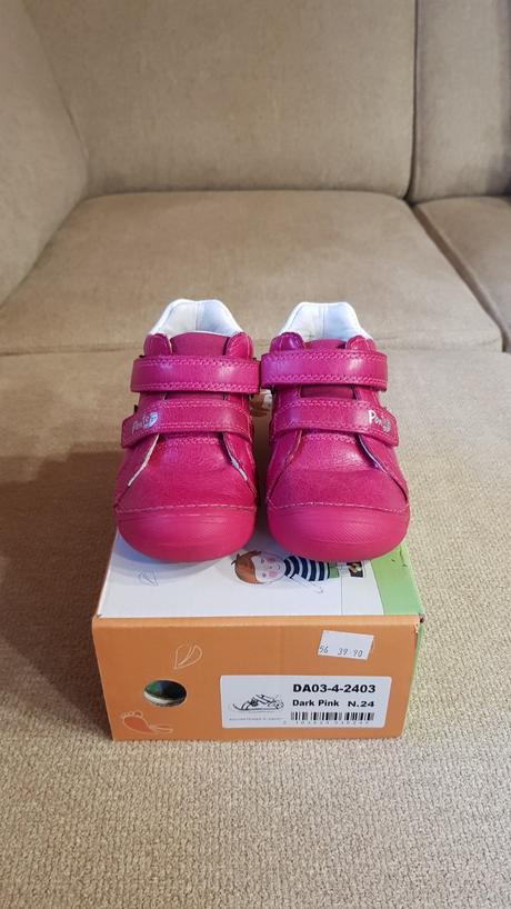 Dievčenské prechodné topánky ponte 24, 24