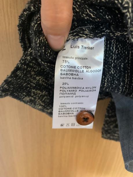 Luis trenker gilet velkost l, l