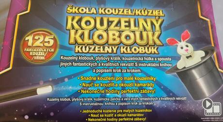 Škola kúziel - kúzelný klobúk (125 trikov) - ako n, 