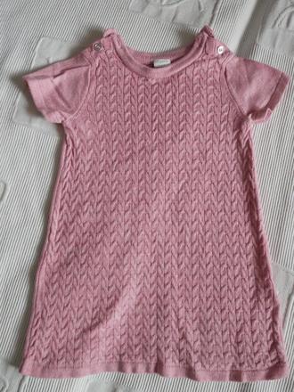 Pletené šaty hm, h&m,80