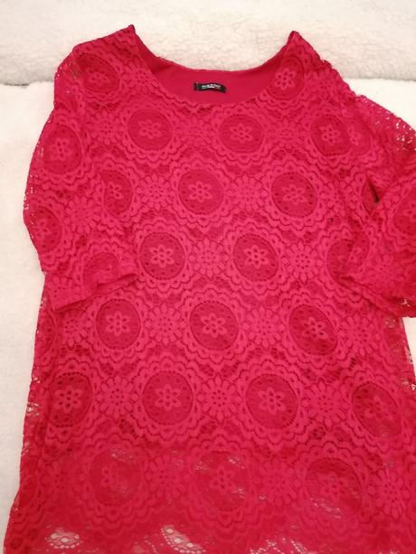 Čipkované predĺžené tricko, xl