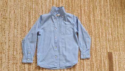 Košeľa s dlhým rukávom, h&m,128