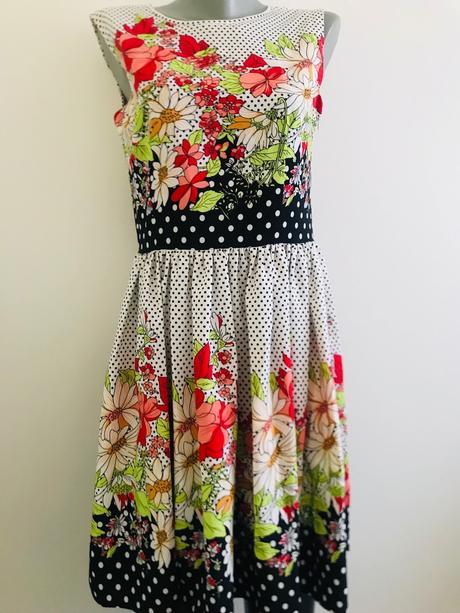 Retro šaty spoločenské, m