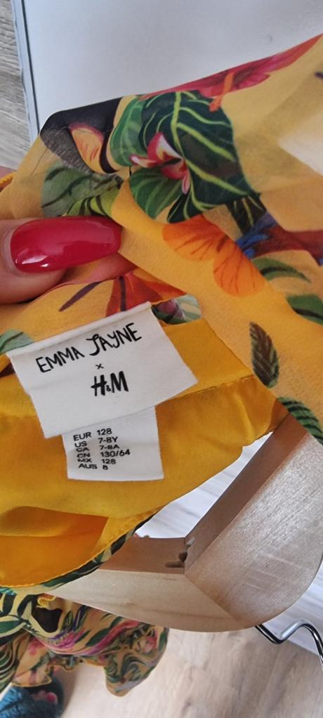 Letné šaty, h&m,128
