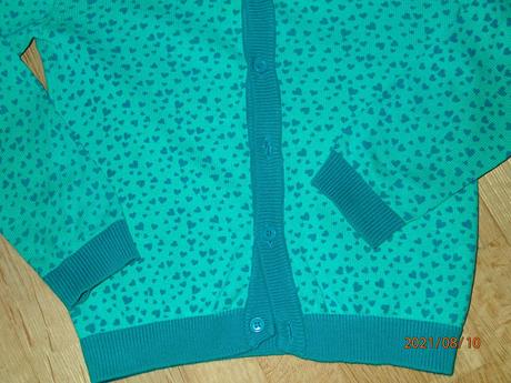 Zelený svetrík, charles vögele,110