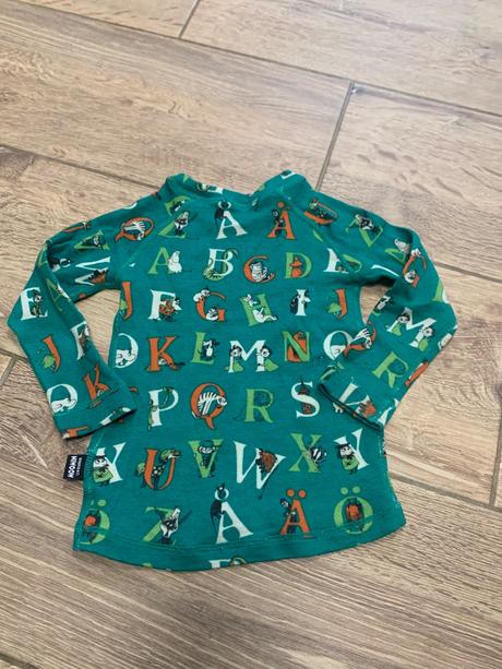 Reima moomin termoprádlo, merino tričko 80/86, reima,80