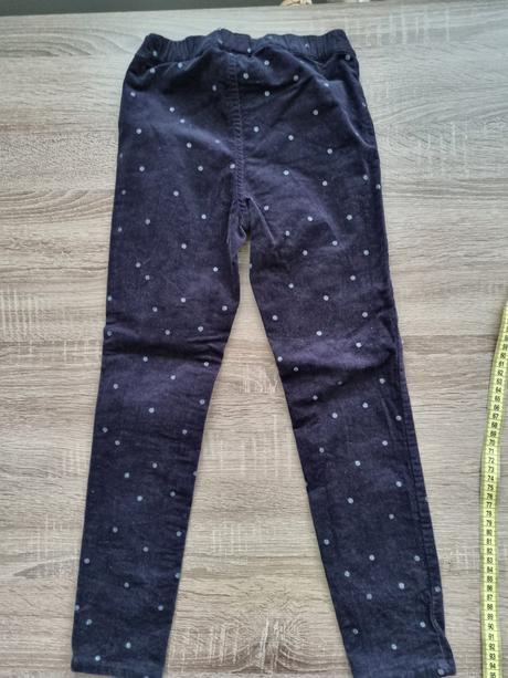 Menčestrové nohavice h&m 128, h&m,128