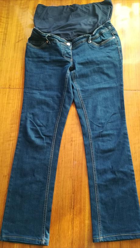 Tehotenské rifle, bonprix,38