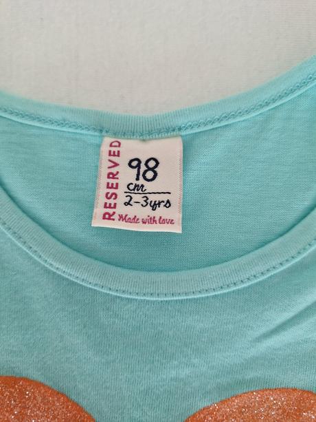 Tričko, nové, reserved, reserved,98