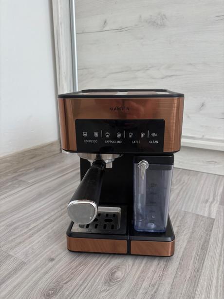 Pákový kávovar klarstein arabica comfort 1350w,