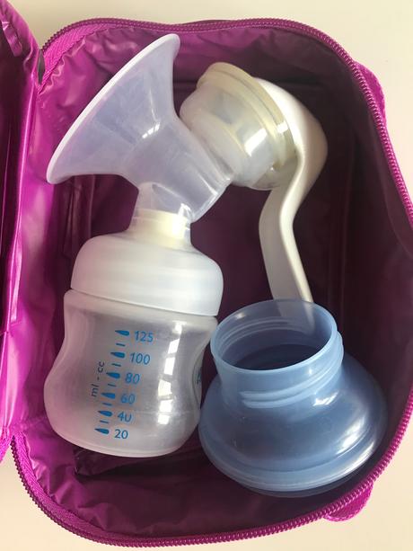 Ručná manuálna odsávačka mlieka avent, 