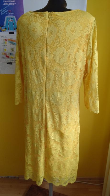 Žlté šaty, bonprix,50