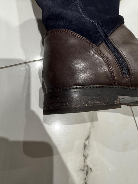 Tommy hilfiger kožené čižmy 40, tommy hilfiger,40