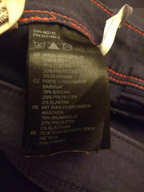 H&m - dievčenské rifle, h&m,158