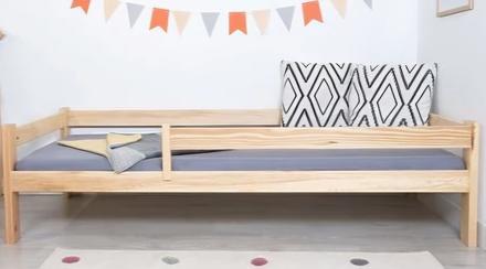 Detska postel paul prirodna, šírka (cm): 90,dĺžka (cm): 200