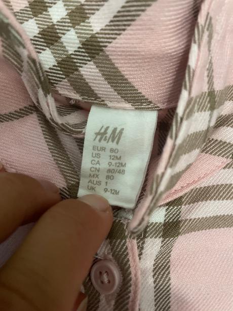 Košeľový komplet č. 80, h&m,80