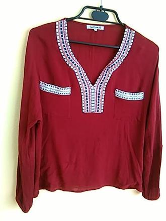 Blúzka natura, naturana,m