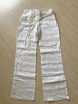 Letné nohavice s opaskom, m