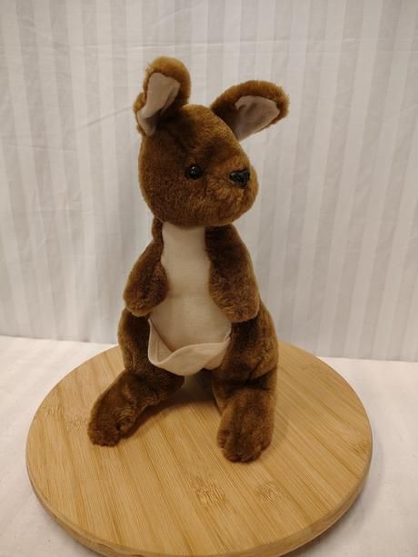 Plyšový hnedý klokan, 32 cm, 