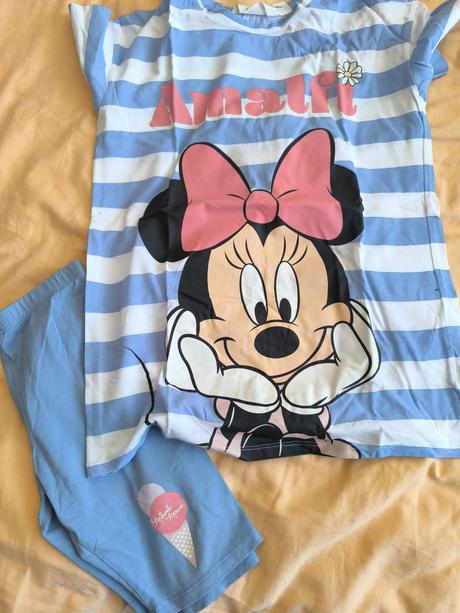 Súprava legíny a tricko, h&m,140