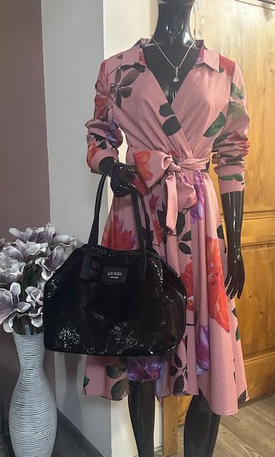Krásna glitrová kabelka 2v1 zn. guess originál, guess