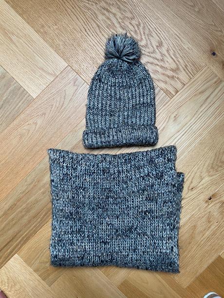Set čiapka + nekonečný šál zara, zara,128