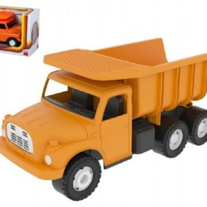 Auto tatra 148 plast 30cm oranžová sklápač v krabi,