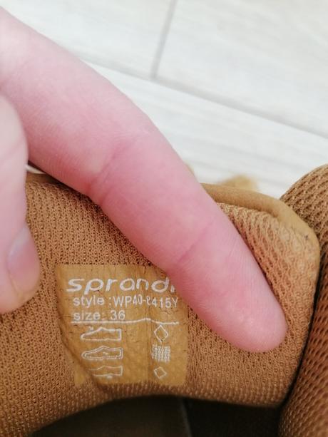 Topánky kotnikove, sprandi,36