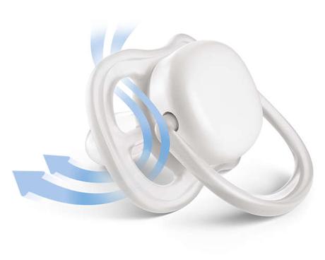 Avent scf343/20 výnimočne priedušný cumlík 0-6m,2k, avent