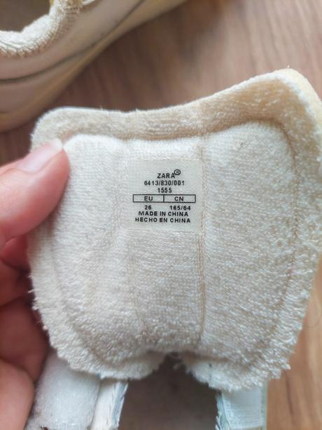 Kozene tenisky leather zara 25, zara,25