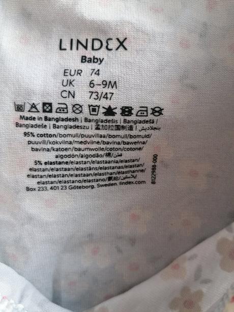 Súprava drobné kvietky, lindex,74