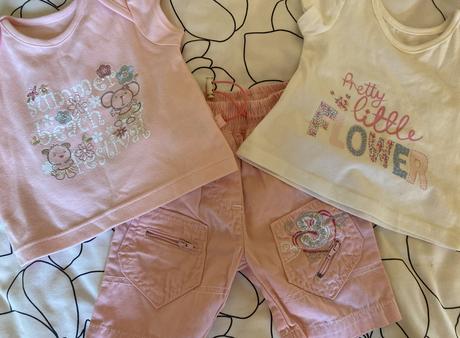 Nenosené tričko mothecare v. 56 na 0-3 mes., mothercare,56