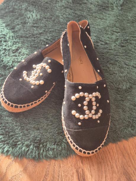 Chanel espadrilles s perlami, 39
