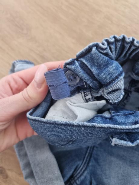 Riflové kraťase s čipkou, f&f,110