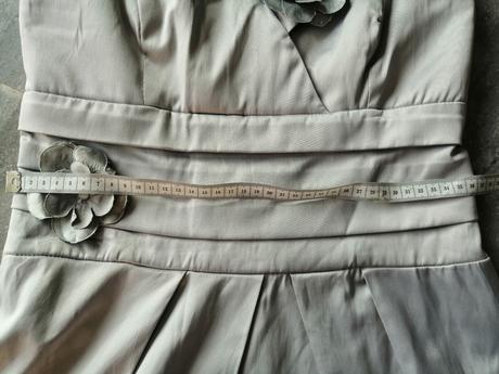 Sivé prémiové šaty creativity, v40, pružné, 40