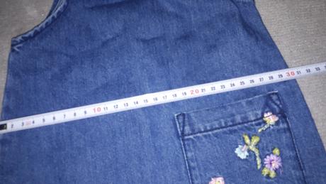 Set riflová sukňa+košela, next,86