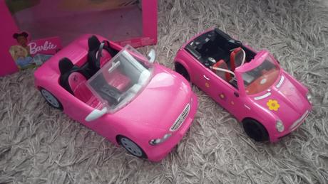 Barbie auto 2x, 