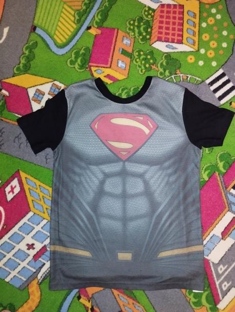 Tričko batman a superman v jednom, 140