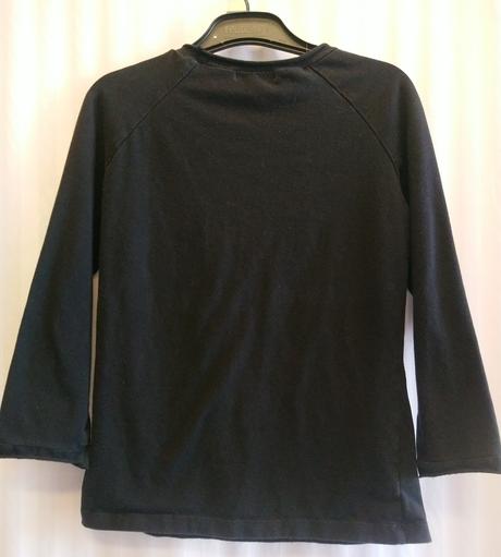 Dievčensky elastický čierny top, mng, 146-152, 152