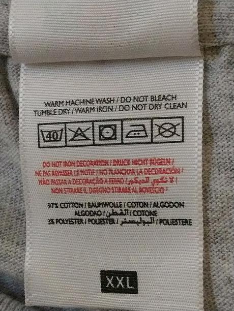 Pánske sivé tričko world, fruit, xxl, xxl