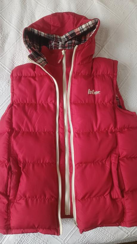Panska vesta lee cooper l dvojity zips, lee cooper,l