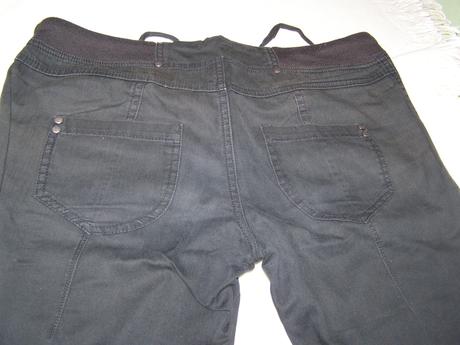 Čierne nohavice authentic style, l