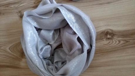 Dámske šatky riflovka, m