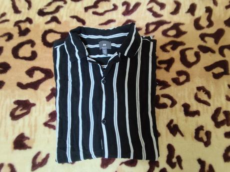Lahka ciernoviela kosela h&m, velkost xl, nosena,, h&m,xl