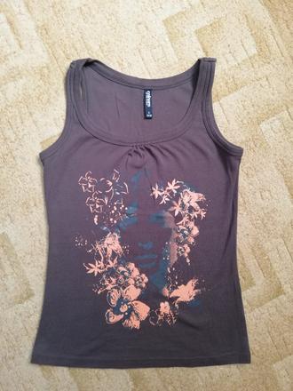 Dámske hnedé tielko, colours of the world,s