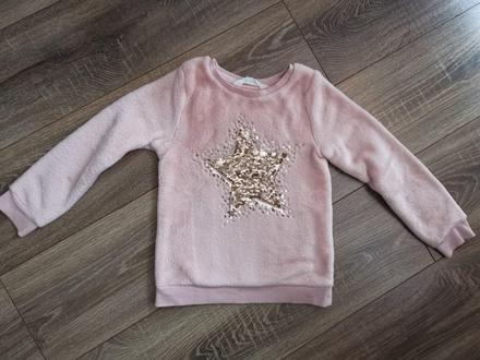 Teplucka mikina, h&m,110