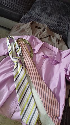 Košele + kravaty, l